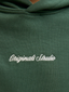 JORNORREBRO EMB SWEAT HOOD JNR - SYCAMORE