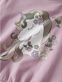 NMFTULINEAS LS NREG SWEAT BRU - DAWN PINK