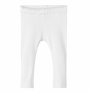 NBfJINNA LEGGING - BRIGHT WHITE