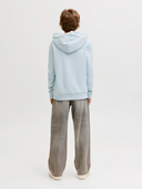 JJECALEB VARSITY SWEAT HOOD JNR - CELESTIAL BLUE