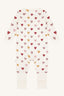 HCMANU HEARTS PUFF HELDRESS/PYSJAMAS I ULL & BAMBUS  - OFF WHITE