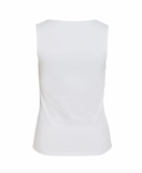 VIKENZA U-NECK S/L TANK TOP - OPTICAL SNOW