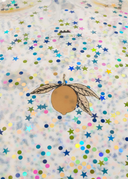 GLITTER JUMP BALL - LEMON