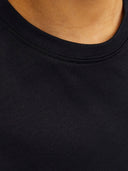 JJEURBAN EDGE TEE SS O-NECK NOOS JNR BLACK