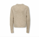 KOGCAMILLA O-NECK L/S PULLOVER KNT - PUMICE STONE
