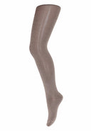 GLITTER TIGHTS - BROWN SIENNA