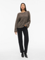 VIMARLEY L/S KNIT PULLOVER - FALCON/MELANGE