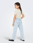 KOGCARLOTTA LIFE S/S TOP JRS - CLOUD DANCER