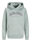 JJECALEB VARISITY SWEAT HOOD JNR ICEBERG GREEN/LOOSE