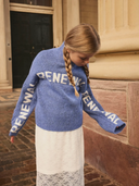 NKFNUVA LS KNIT - AMPARO BLUE