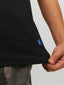 JJEORGANIC BASIC TEE SS O-NECK BLACK