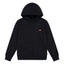 PO-PULL-OVER HOODY  BLACK