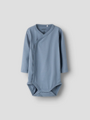 NBMVROLLE LS WRAP BODY - FLINT STONE