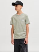 JORGREENE BRANDING TEE JNR - SEAGRASS