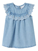 NMFHERA DNM DRESS LIGHT BLUE