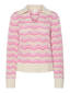 YASCALMI LS KNIT PULLOVER BEGONIA PINK