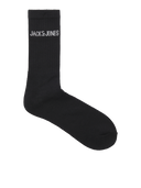 JACREGEN TENNIS SOCK 5 PACK BLACK