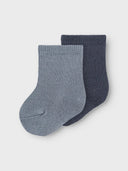NBMWAKTA WO/VI 2P SOCK OMBRE BLUE