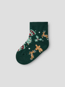 NBNVISMAS SOCK (0 mnd-12 mnd) - BOTANICAL GARDEN