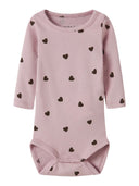 NBFKHEART LS BODY BURNISHED LILAC