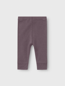 NBFWILLOW WOOL LEGGING - SPARROW