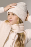 KOGCHYNA LIFE KNIT SOFT BEANIE - WHITECAP GRAY/PEARLS