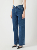 YASROSIE HW DENIM JEANS - MEDIUM BLUE DENIM