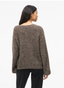 VIMARLEY L/S KNIT PULLOVER - FALCON/MELANGE