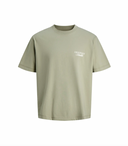 JORNORREBRO TYPO TEE SS CREW NECK SN JNR - SEAGRASS