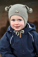 KNYTELUE BOMULL GRØNN M/TRAKTOR