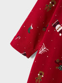 NBNVISMAS LS NIGHTSUIT JESTER RED