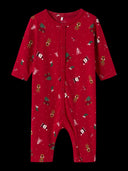 NBNVISMAS LS NIGHTSUIT JESTER RED