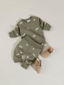 NBFNOWA SWEAT PANT BRU MULLED BASIL