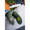 ULLSOKK 3PK MED MØNSTER - TRE