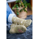 ULLSOKK 3PK MED MØNSTER - TRE