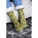 ULLSOKK 3PK MED MØNSTER - TRE