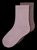 NAME IT - NMFWAKTA 2P SOCK - PURPLE DOVE