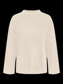 YASEMILIE O-NECK KNIT PULLOVER BIRCH