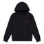 PO-PULL-OVER HOODY  BLACK