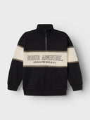 NKMOBORDE LS RLX SWEAT BRU TOP BLACK
