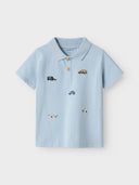 NMMDEXTER SS POLO TOP CELESTIAL BLUE