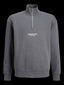 JORVESTERBRO SWEAT QUARTER ZIP  IRON GATE