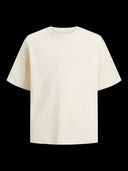 JORBROOKLYN GRAPHIC BACK TEE SS  BUTTERCREAM