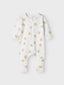 NBNNIGHTSUIT 2P ZIP FF OXFORD BEAR OXFORD TAN