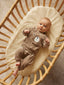 NBNNALWIN VEL PANT WEATHERED TEAK