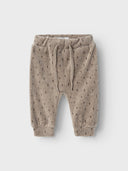 NBNNALWIN VEL PANT WEATHERED TEAK