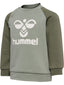 HMLHUMMING CREWSUIT DUSTY OLIVE
