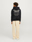 JORBROOKLYN BACK SWEAT HOOD JNR BLACK