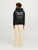 JORBROOKLYN BACK SWEAT HOOD JNR BLACK