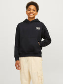 JORBROOKLYN BACK SWEAT HOOD JNR BLACK